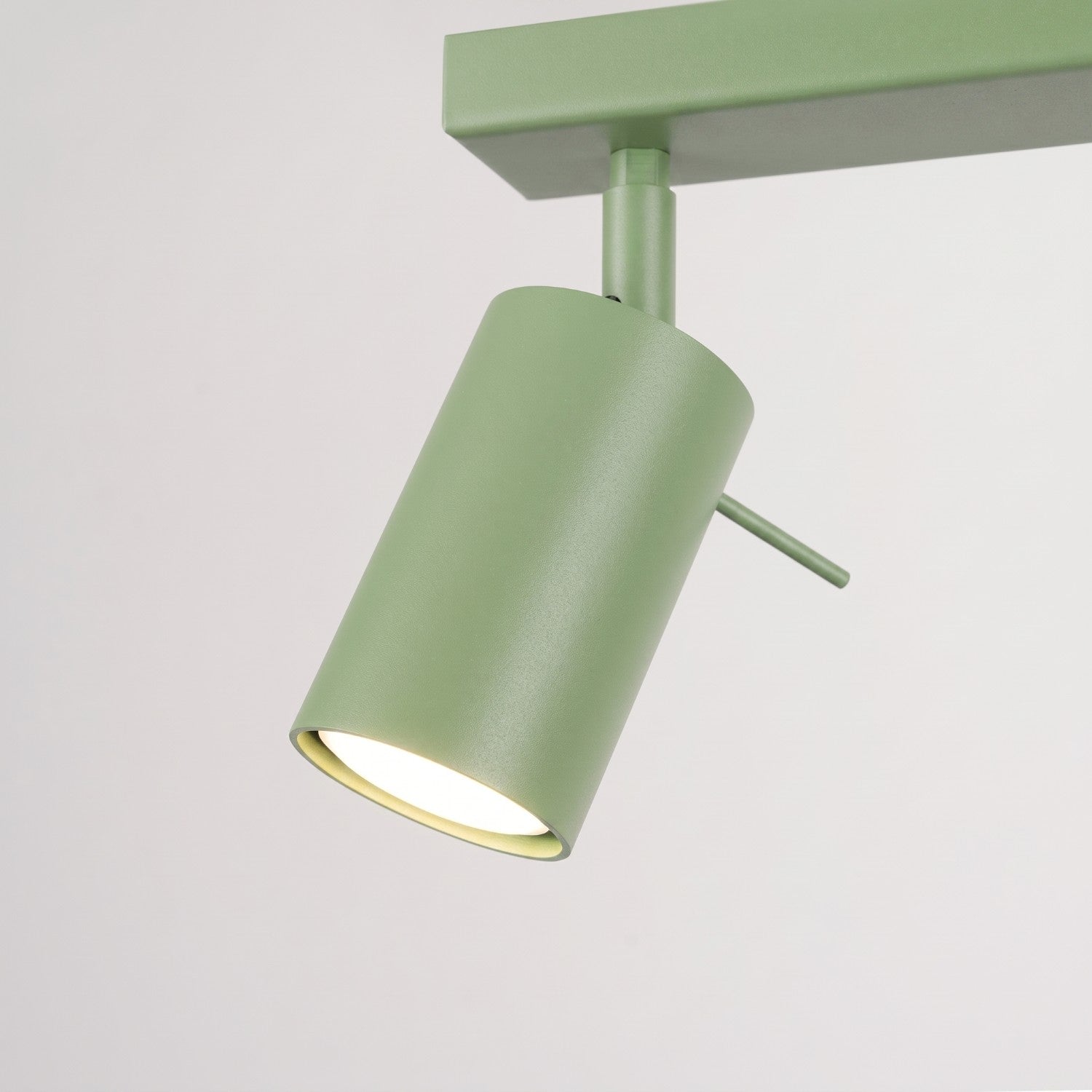 Plafonnier Ring 2 acier vert sauge GU10, vue 6