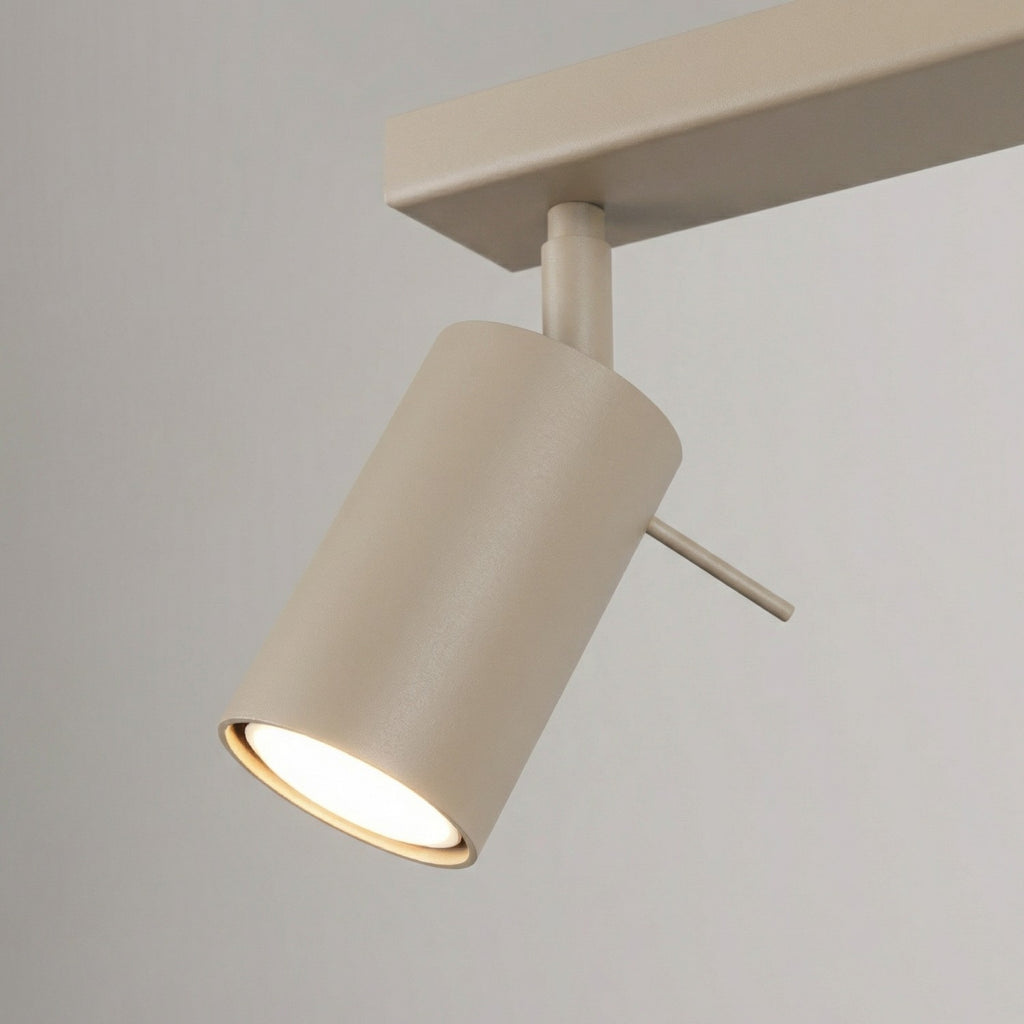 Plafonnier Ring 2 acier taupe GU10, vue 6