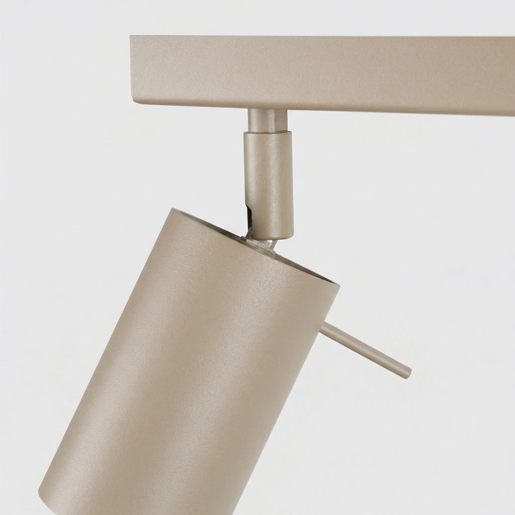 Plafonnier Ring 2 acier taupe GU10, vue 8