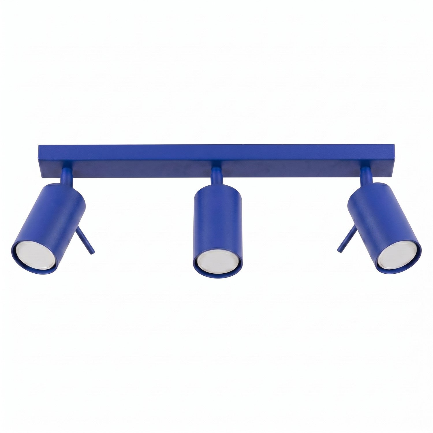 Plafonnier Ring 3 acier bleu outremer GU10