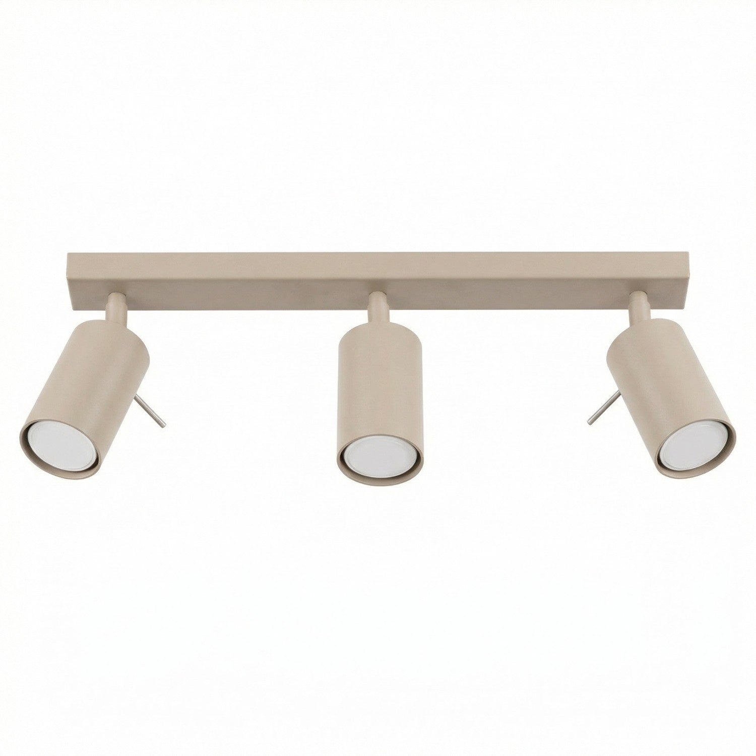 Plafonnier Ring 3 acier taupe GU10