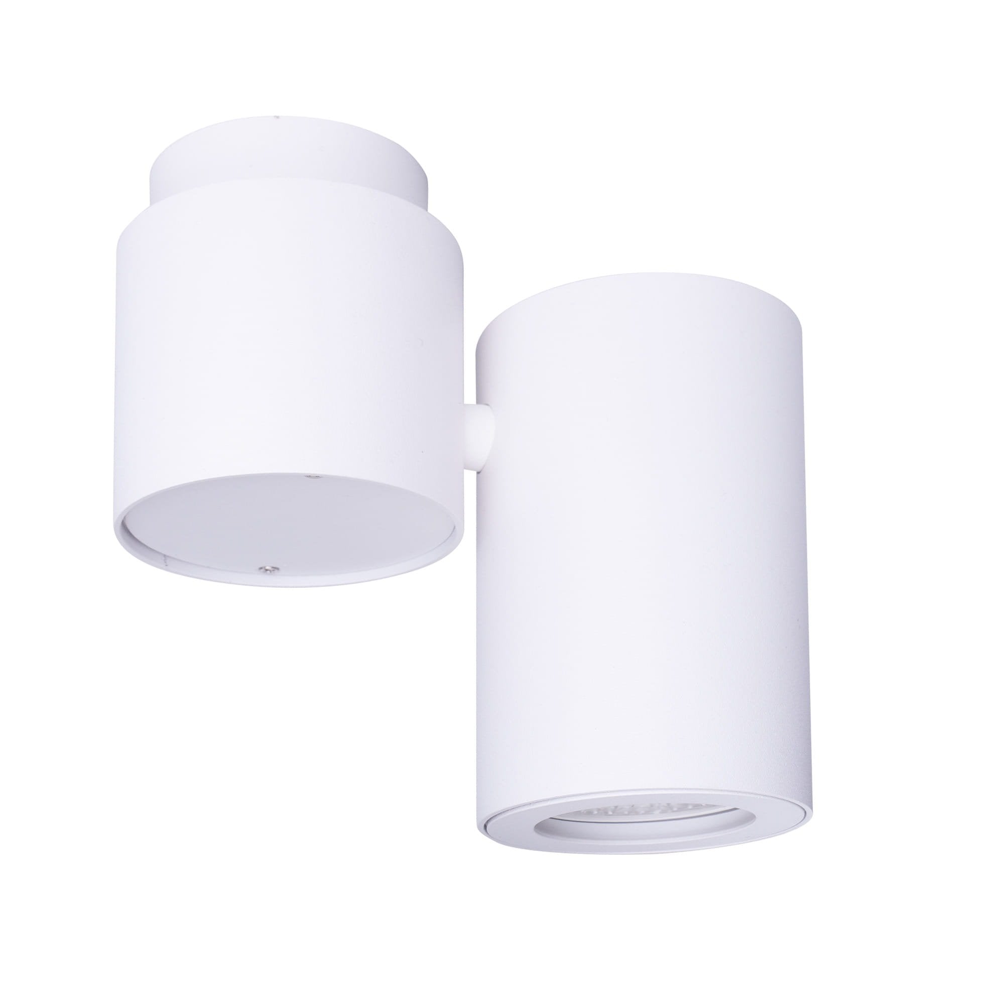 Plafonnier spot Barro blanc GU10, vue 2