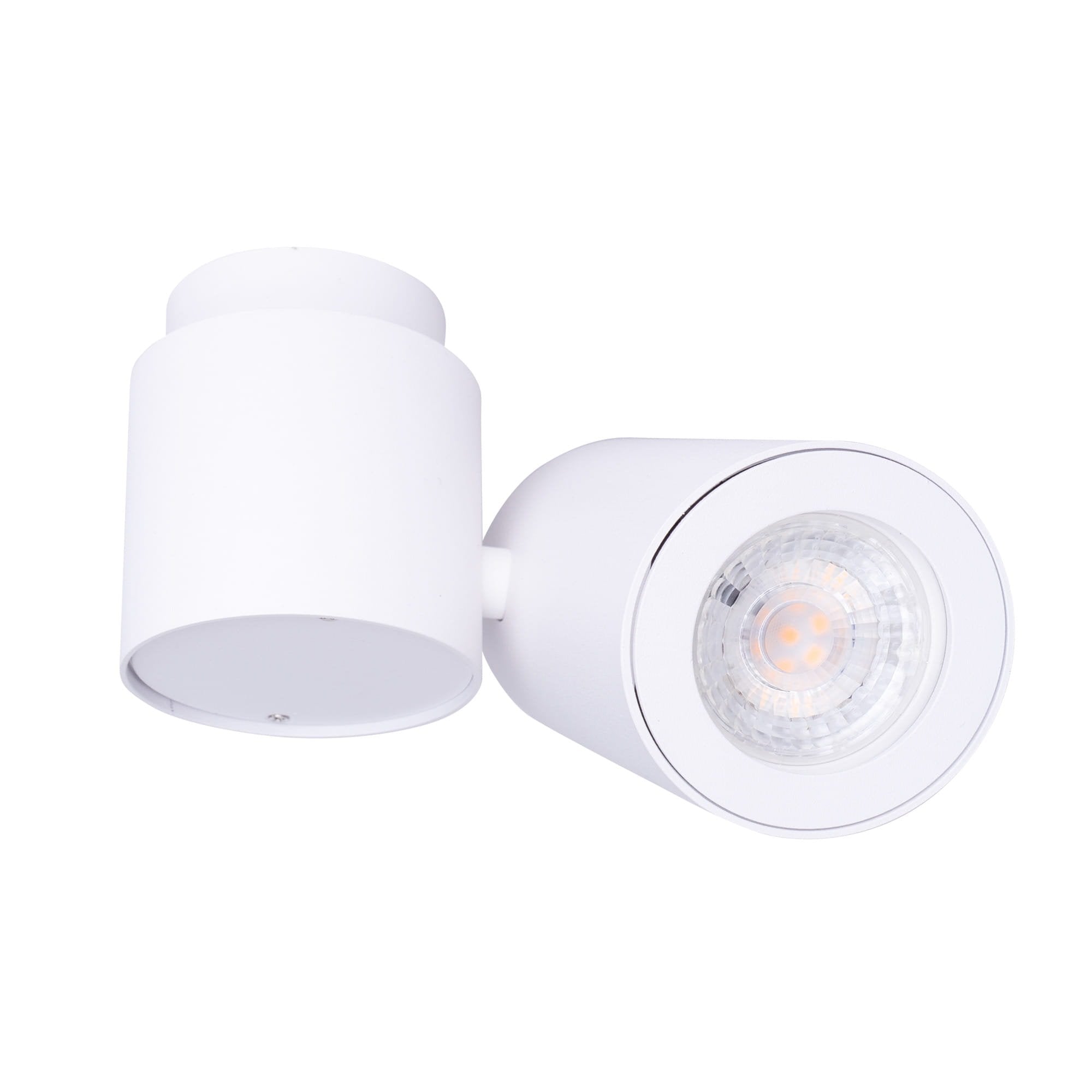 Plafonnier spot Barro blanc GU10, vue 3