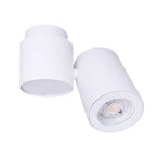 Plafonnier spot Barro blanc GU10