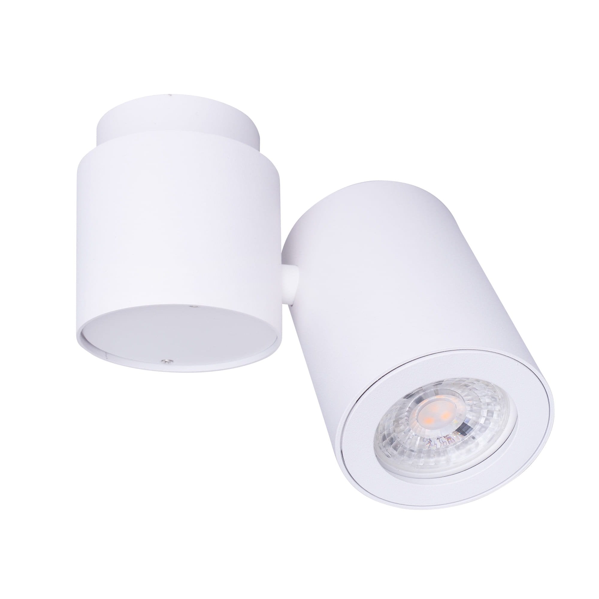 Plafonnier spot Barro blanc GU10