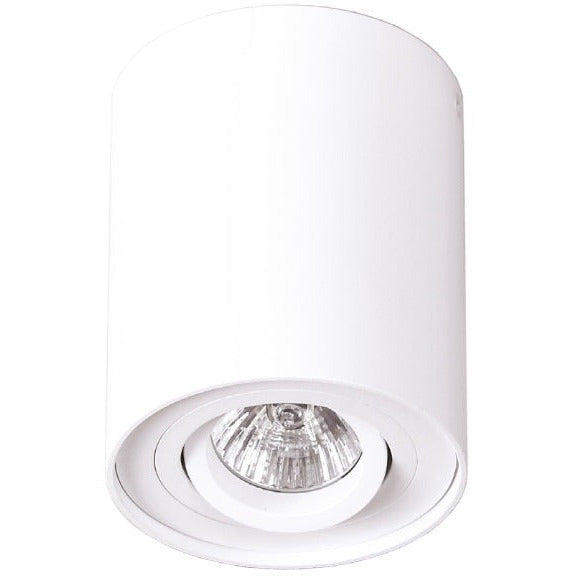 Plafonnier spot Basic rond blanc GU10