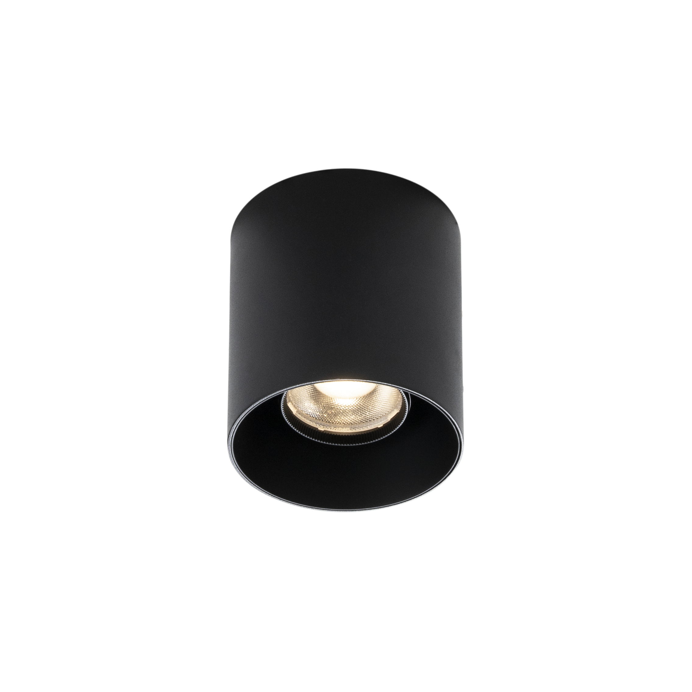 Plafonnier spot Bigfix noir, vue 2
