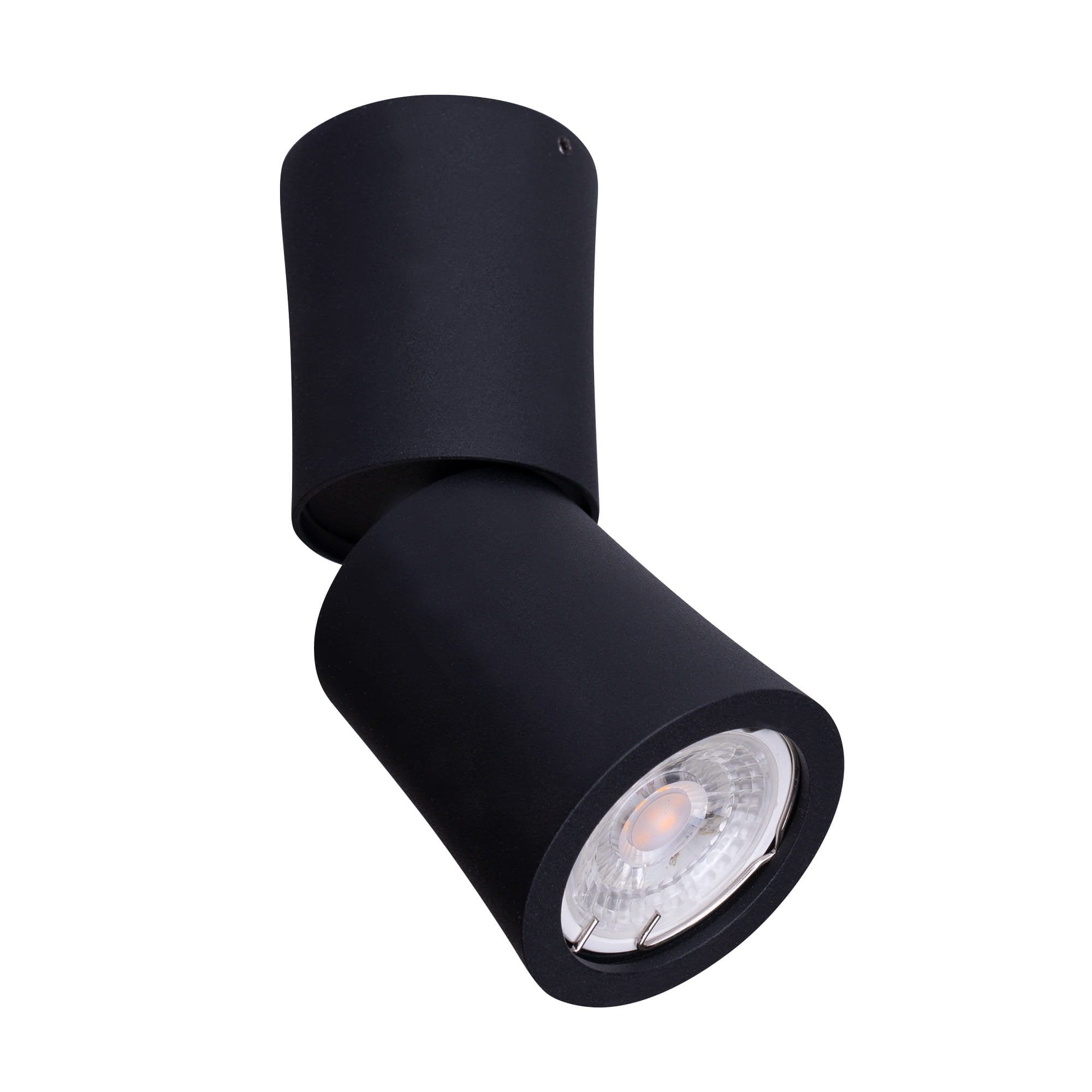 Plafonnier spot Dot noir GU10, vue 2