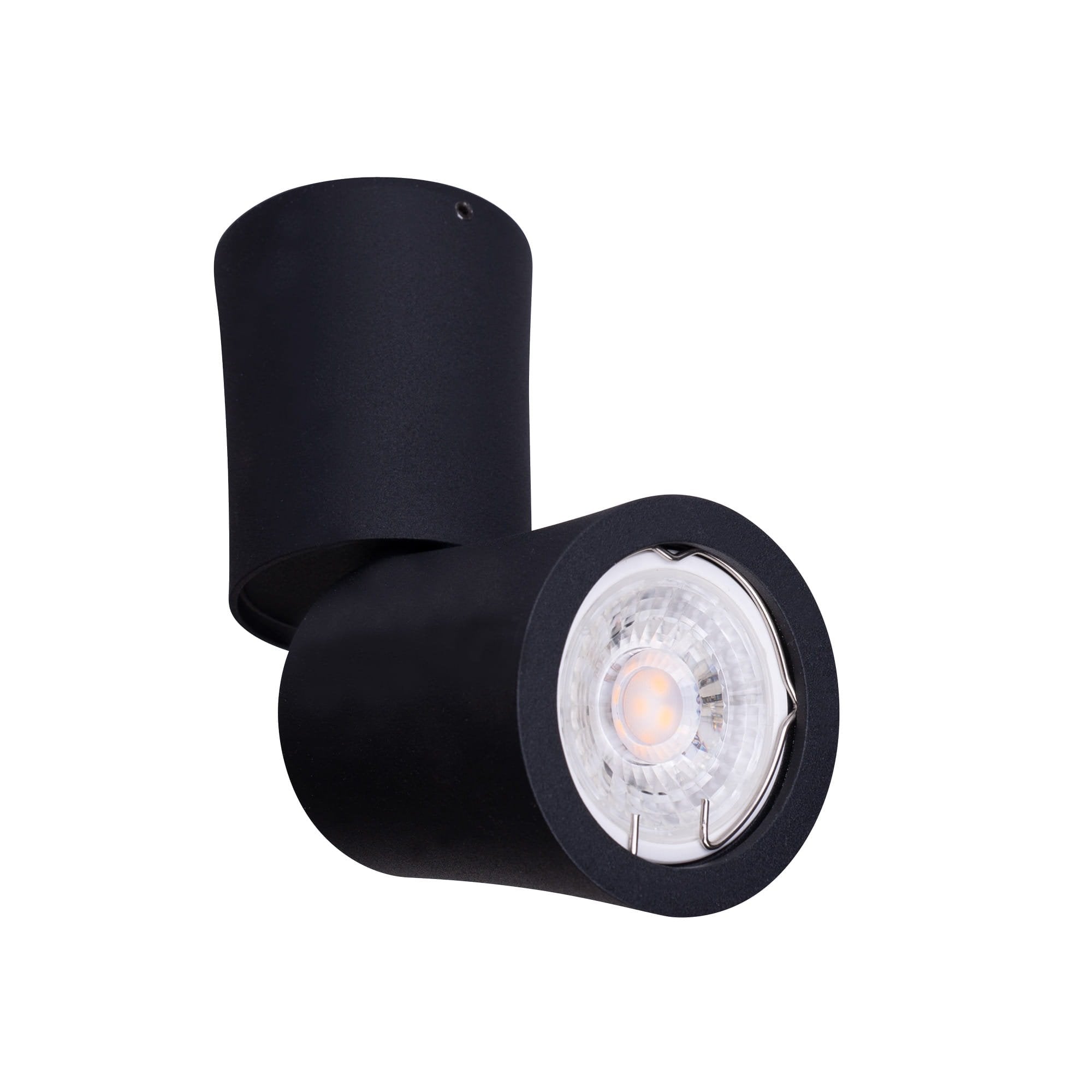 Plafonnier spot Dot noir GU10, vue 3