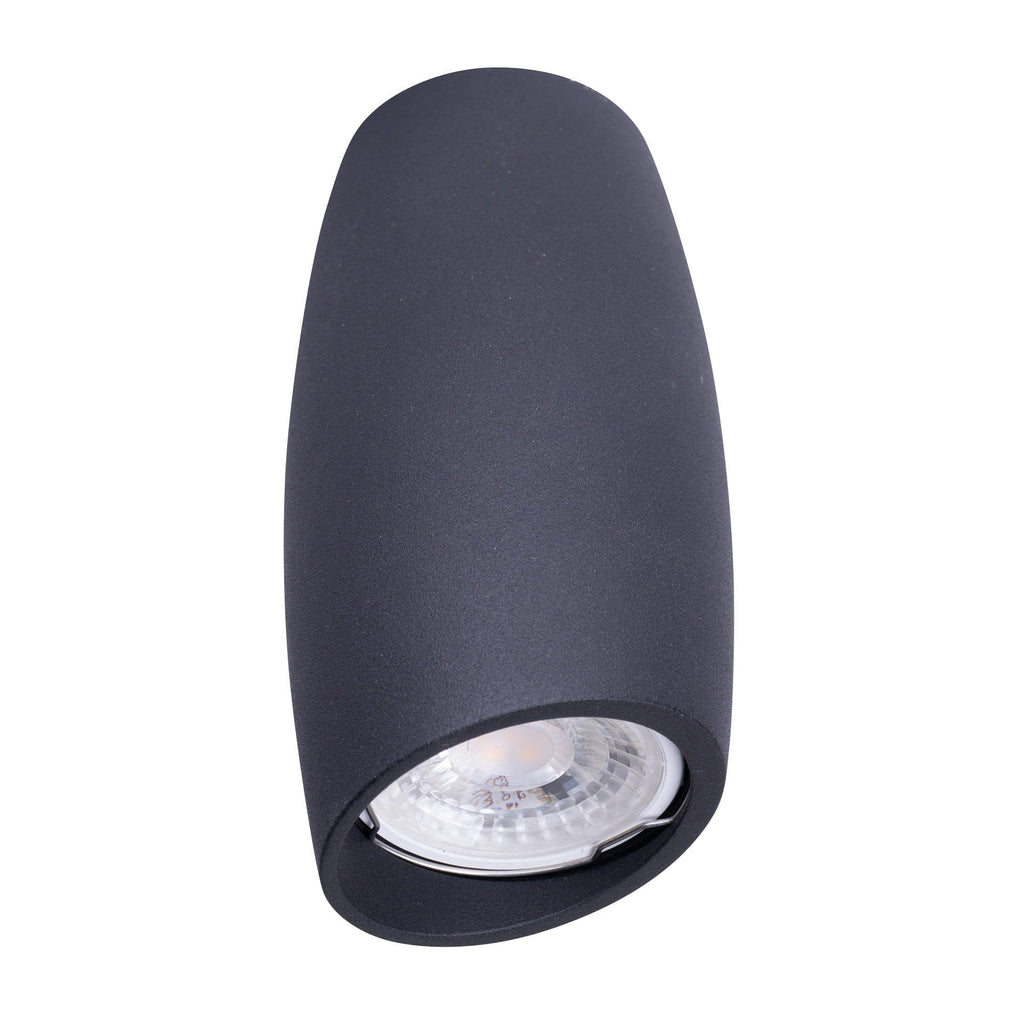 Plafonnier spot Lofe noir GU10, vue 3