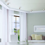 Plafonnier spot Tub rond blanc