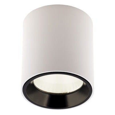 Plafonnier spot Tub rond blanc, vue 3