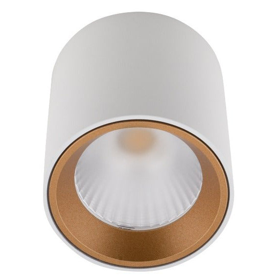 Plafonnier spot Tub rond blanc, vue 4