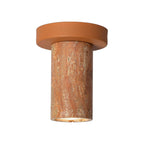 Plafonnier Tivoli travertin terracotta 15 cm GU10