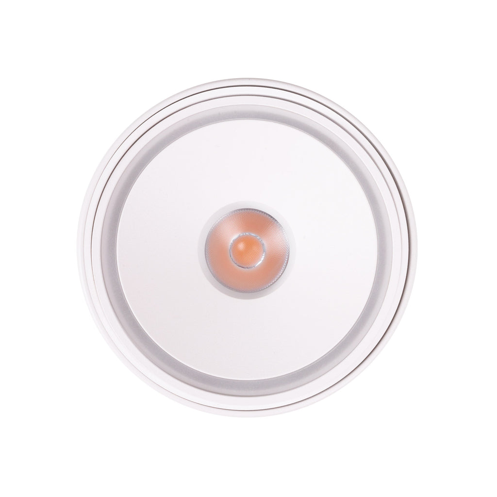 Plafonnier Vector rond blanc