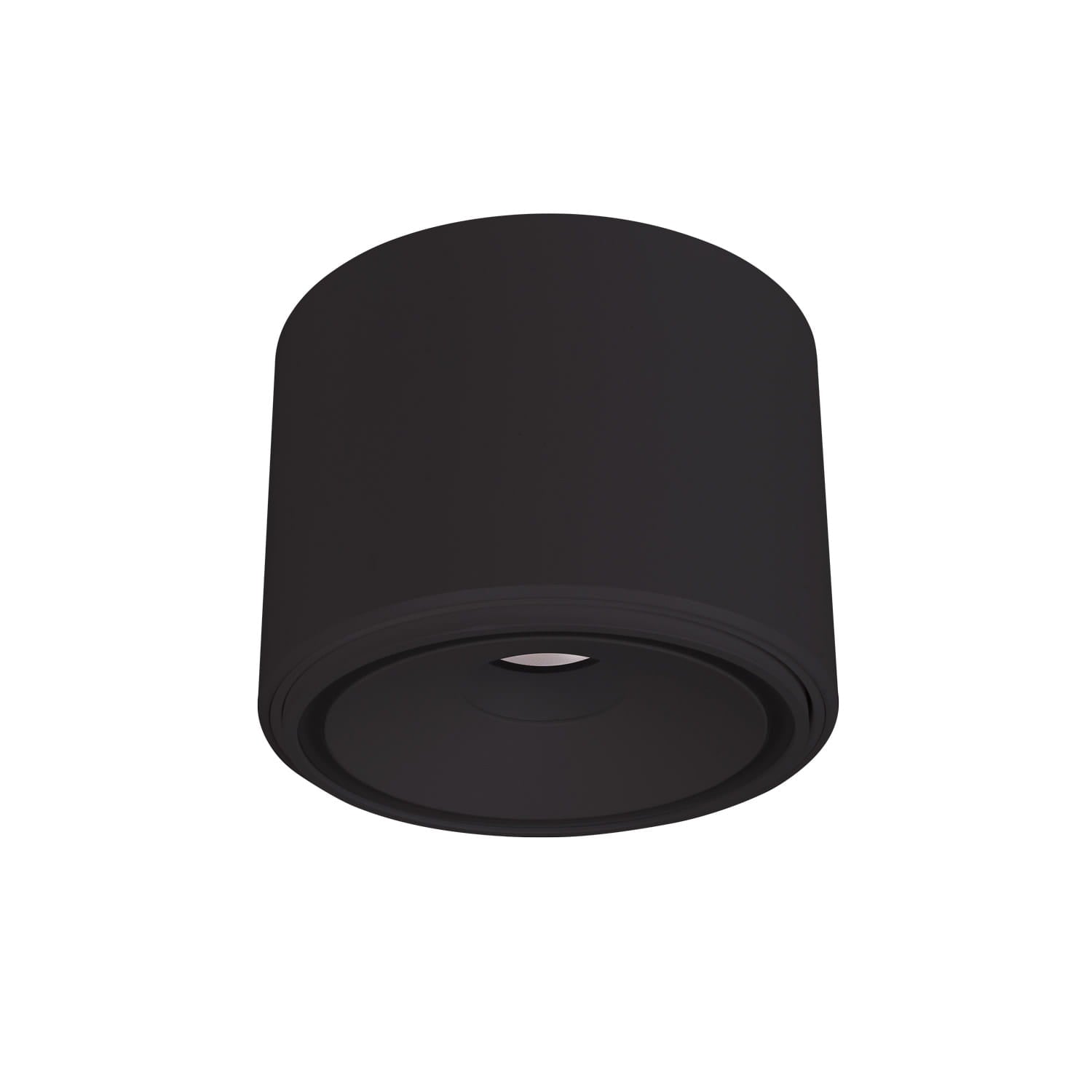 Plafonnier Vector rond noir, vue 2
