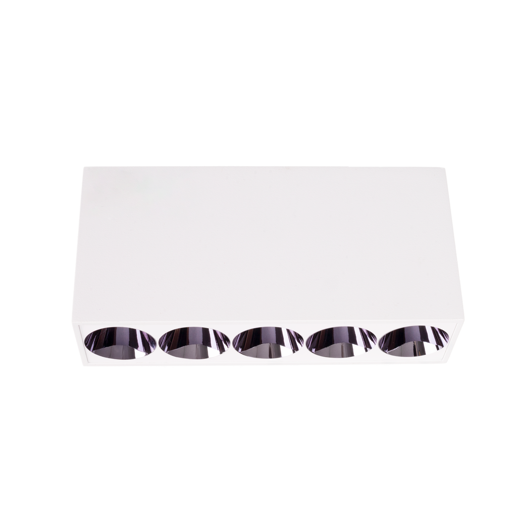 Plafonnier X-Line barre 14 cm blanc