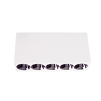 Plafonnier X-Line barre 14 cm blanc