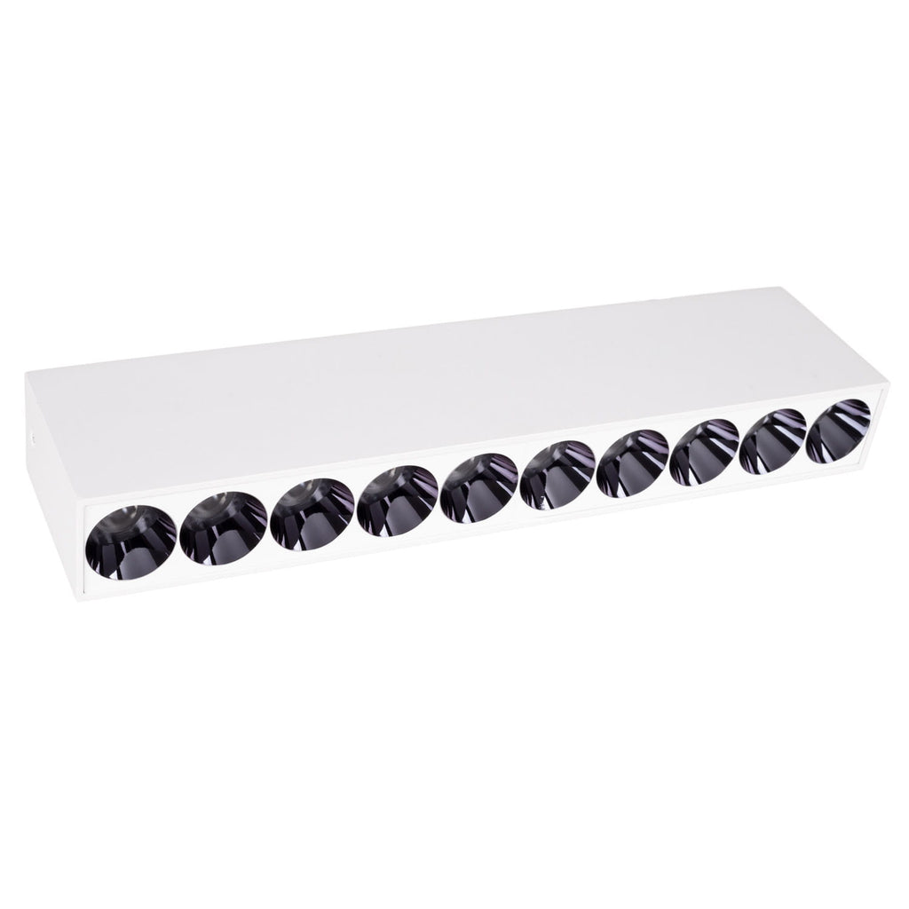 Plafonnier X-Line barre 27 cm blanc, vue 2