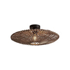 Plafonnier Zanzibar rotin naturel 55 cm E27