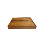 Planche de service en teck massif 35 cm