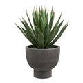 Plante artificielle Agave en pot effet pierre 41 cm