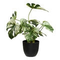 Plante artificielle Monstera en pot noir 41 cm