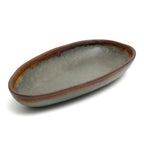Plat ovale Côa en grès émaillé 24 cm, vue 4