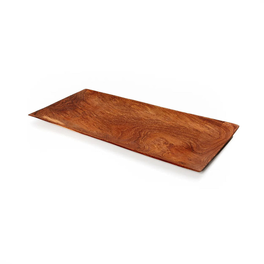 Plat rectangulaire en teck 31 cm, vue 4