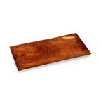 Plat rectangulaire en teck 31 cm