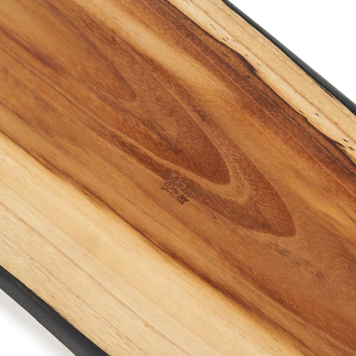 Plat de service Bondi en teck bicolore 150 cm, vue 4