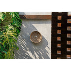 Plateau mural Caribe en herbe tressée et coquillages 42 cm, vue 4