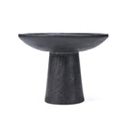 Plateau sur pied Bali Dulang en manguier noirci 35 cm, vue 5