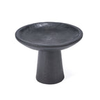Plateau sur pied Bali Dulang en manguier noirci 35 cm