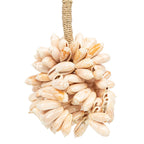 Pompon décoratif Pink Shell en coquillages rosés 50 cm, vue 4