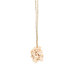 Pompon décoratif Pink Shell en coquillages rosés 50 cm