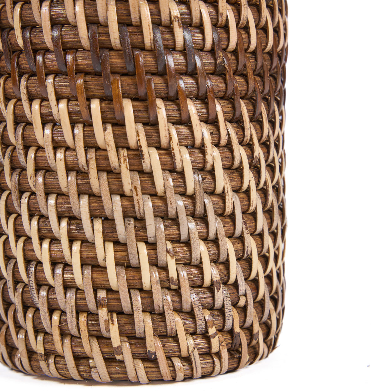Porte-brosses à dents Colonial en rotin tressé 12 cm, vue 5