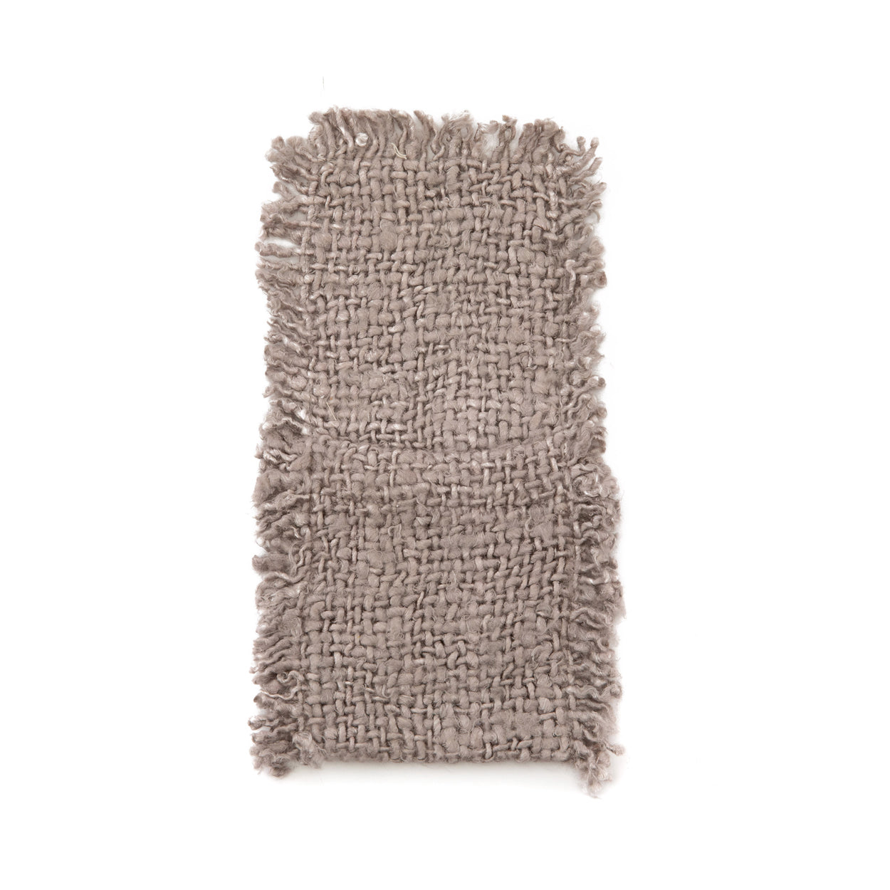 Porte-couverts Oh My Gee en coton gris taupe, vue 3