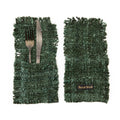Porte-couverts Oh My Gee en coton vert forêt