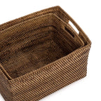 Porte-revues Colonial en rotin petit modèle, vue 4