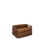 Porte-revues Colonial en rotin petit modèle