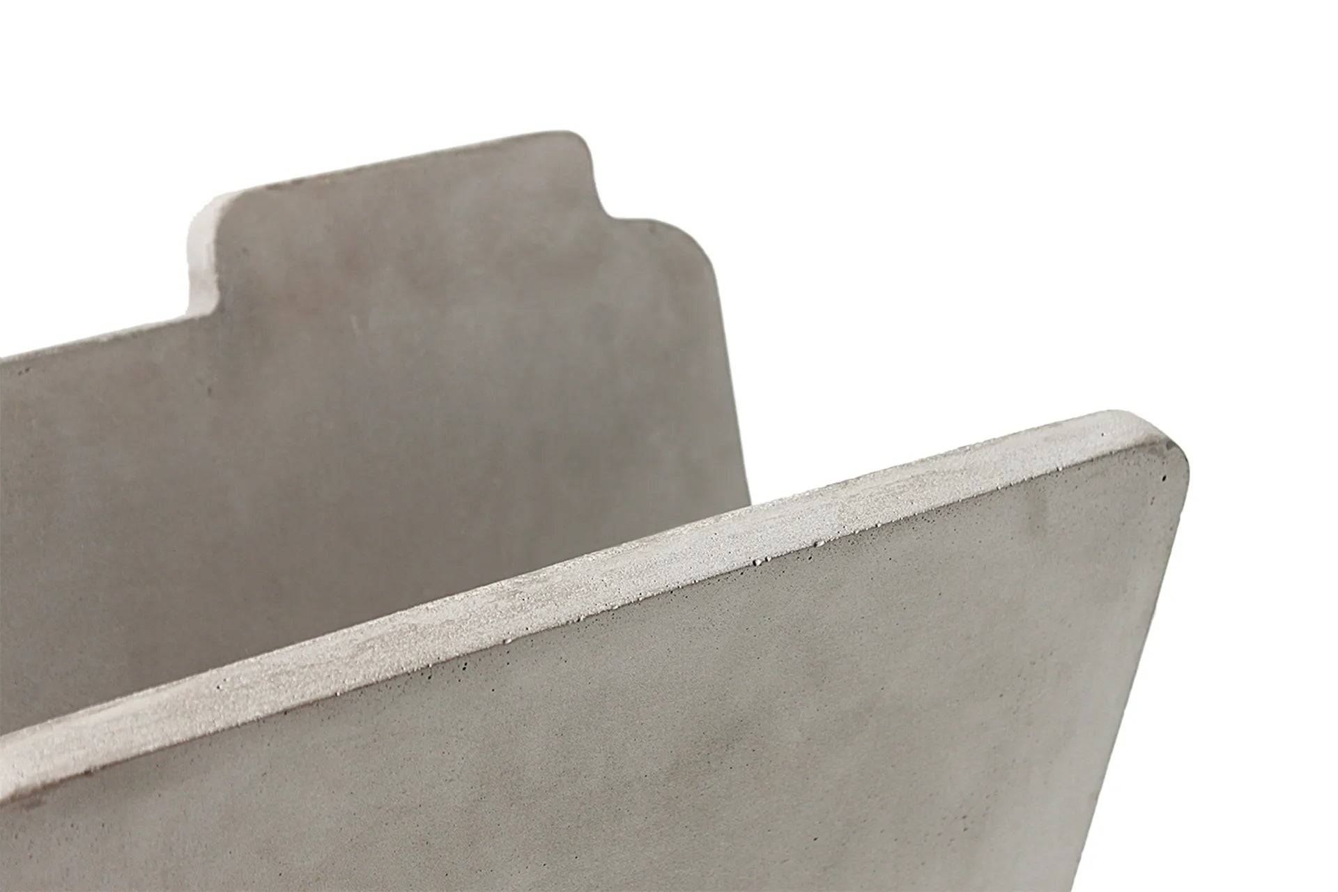 Porte-revues en béton Doc gris naturel vue 4