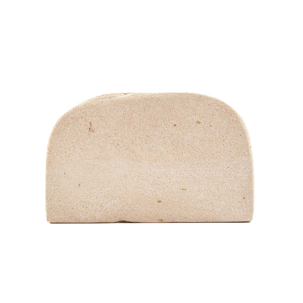 Porte-serviettes en pierre de grès taillée 13 cm, vue 3
