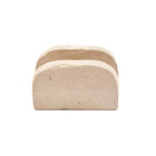 Porte-serviettes en pierre de grès taillée 13 cm, vue 4