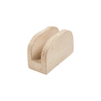 Porte-serviettes en pierre de grès taillée 13 cm