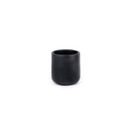 Pot droit en terre cuite noircie au feu 8 cm, vue 6