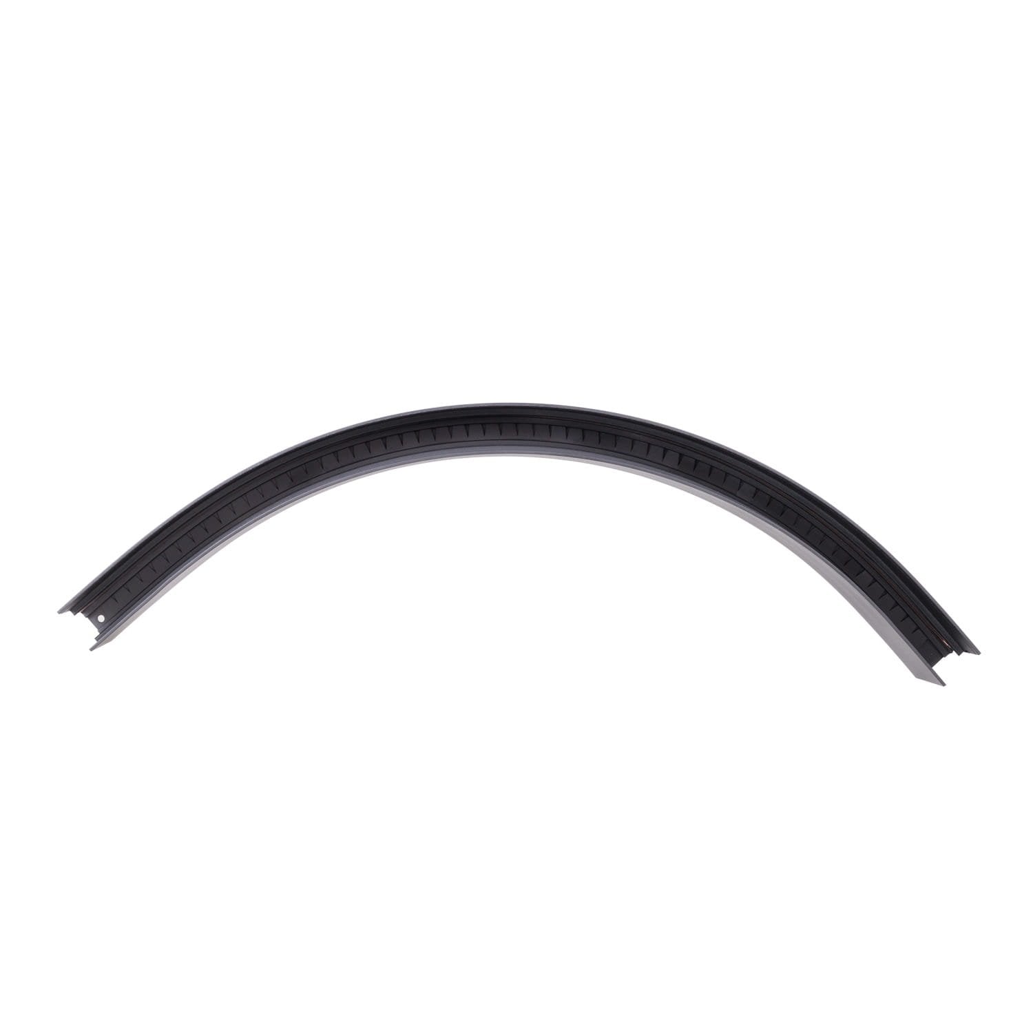 Rail aimanté Magnetic courbe en saillie profil haut 55 cm noir