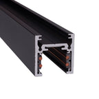 Rail aimanté Magnetic en saillie profil bas 1 m noir, vue 2