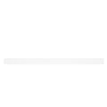Rail aimanté Magnetic en saillie profil haut 1 m blanc