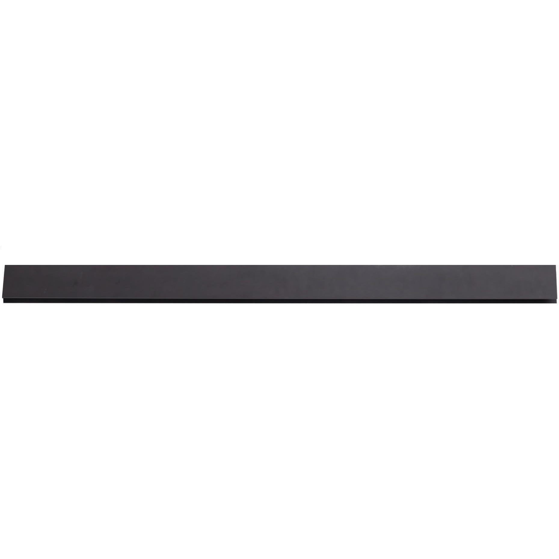 Rail aimanté Magnetic en saillie profil haut 1 m noir, vue 2